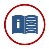 instructions book icon.