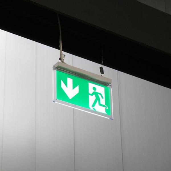 Fire exit downstair.