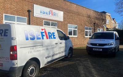 ISE fire northamptonshire office.